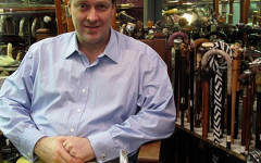 A masterclass in antique pistols, albatross skin canes and whale memorabilia at Michael German Antiques