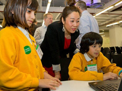 Canary Wharf programmers boost kids' IT skills with Code Club
