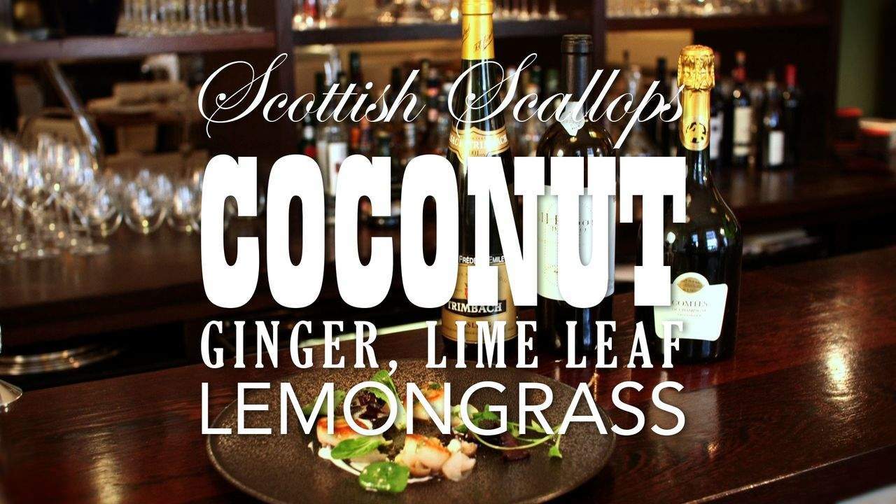 Food Friday: Scottish Scallops with Coconut, Ginger, Lime Leaf and Lemongrass Food Friday: Scottish Scallops with Coconut, Ginger, Lime Leaf and Lemongrass