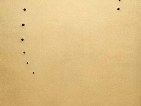 Letter from Paris - the curious story behind a rediscovered Lucio Fontana piercing-painting