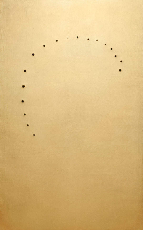 Letter from Paris - the curious story behind a rediscovered Lucio Fontana piercing-painting