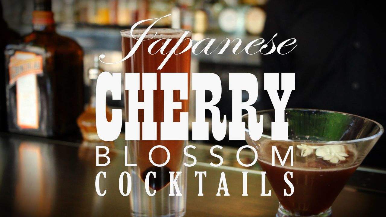 Food Friday: Japanese Cherry Blossom Cocktails for Hanami