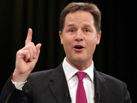Nick Clegg needs to get his head out of the sand