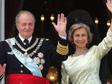 After the King of Spain's abdication, how do philanthropists hand over their foundations?