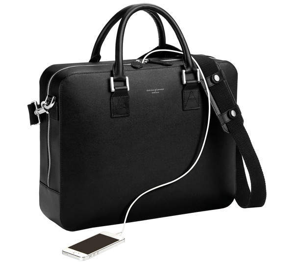 Aspinal best sale laptop bag