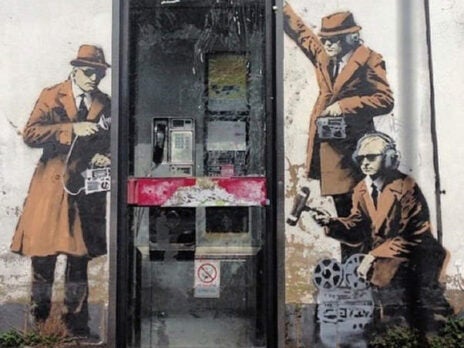 Millionaire steps in to save local Banksy artwork