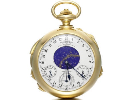 Most expensive watch ever: Patek Philippe timepiece sells for record $24 million