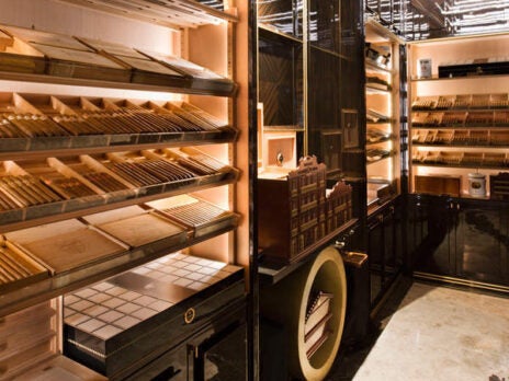 With a £1.5 million cigar collection the Wellesley’s humidor is puff to beat