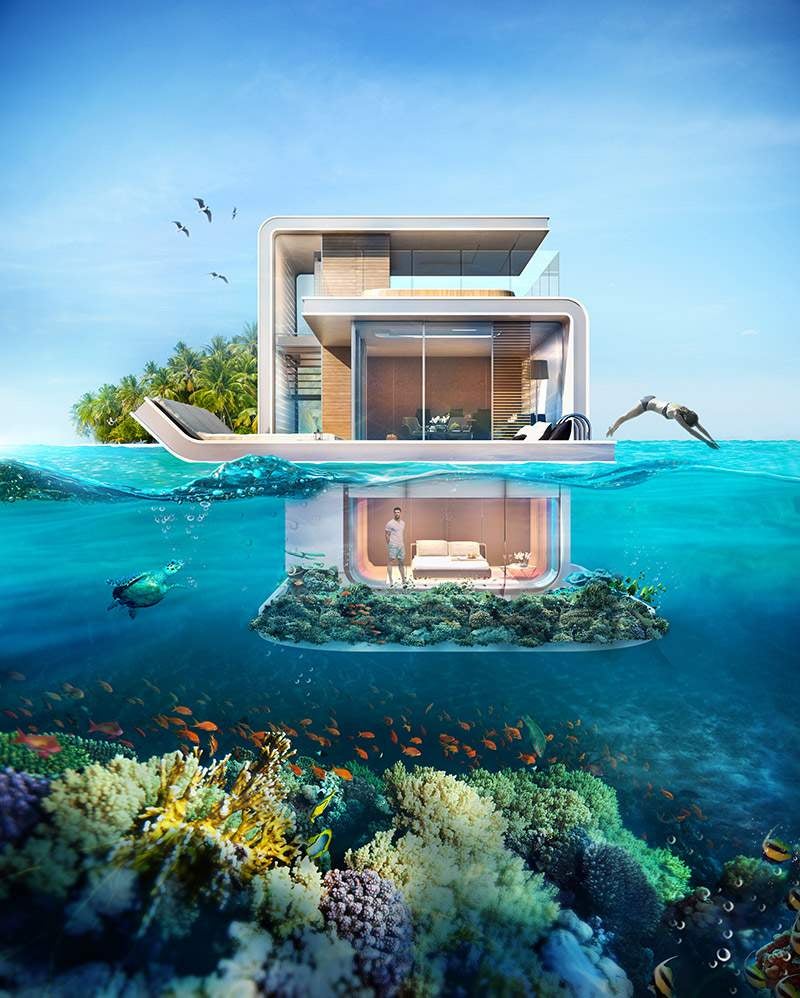 The Floating Seahorse – Dubai’s new luxury villa The Floating Seahorse – Dubai’s new luxury villa