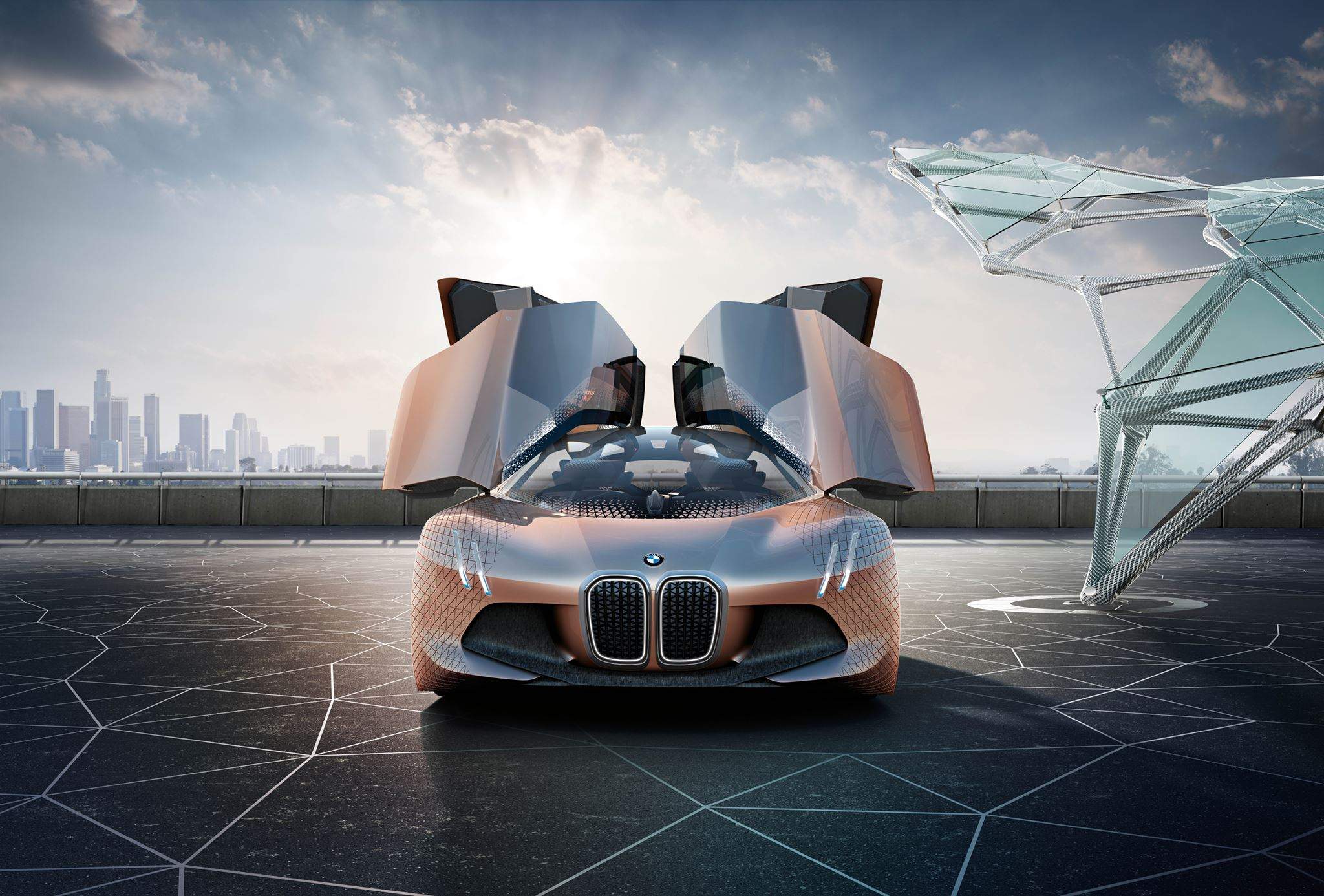 Bmw vision self driving best sale car price