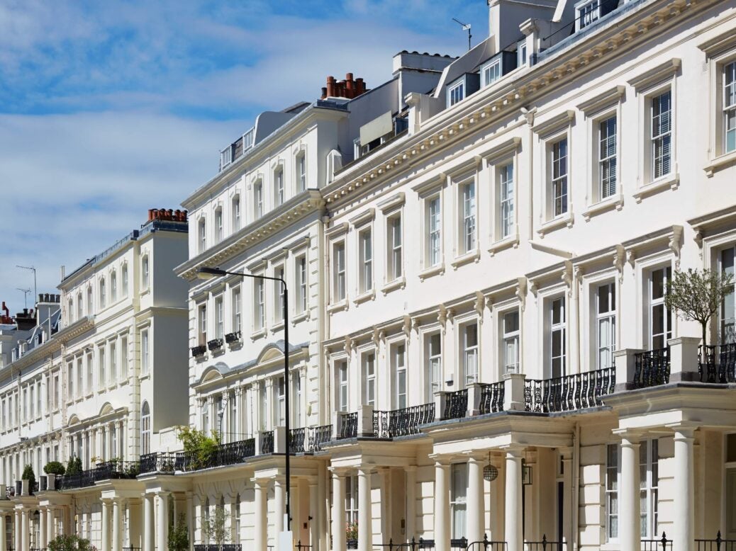 London properties with increasing house prices