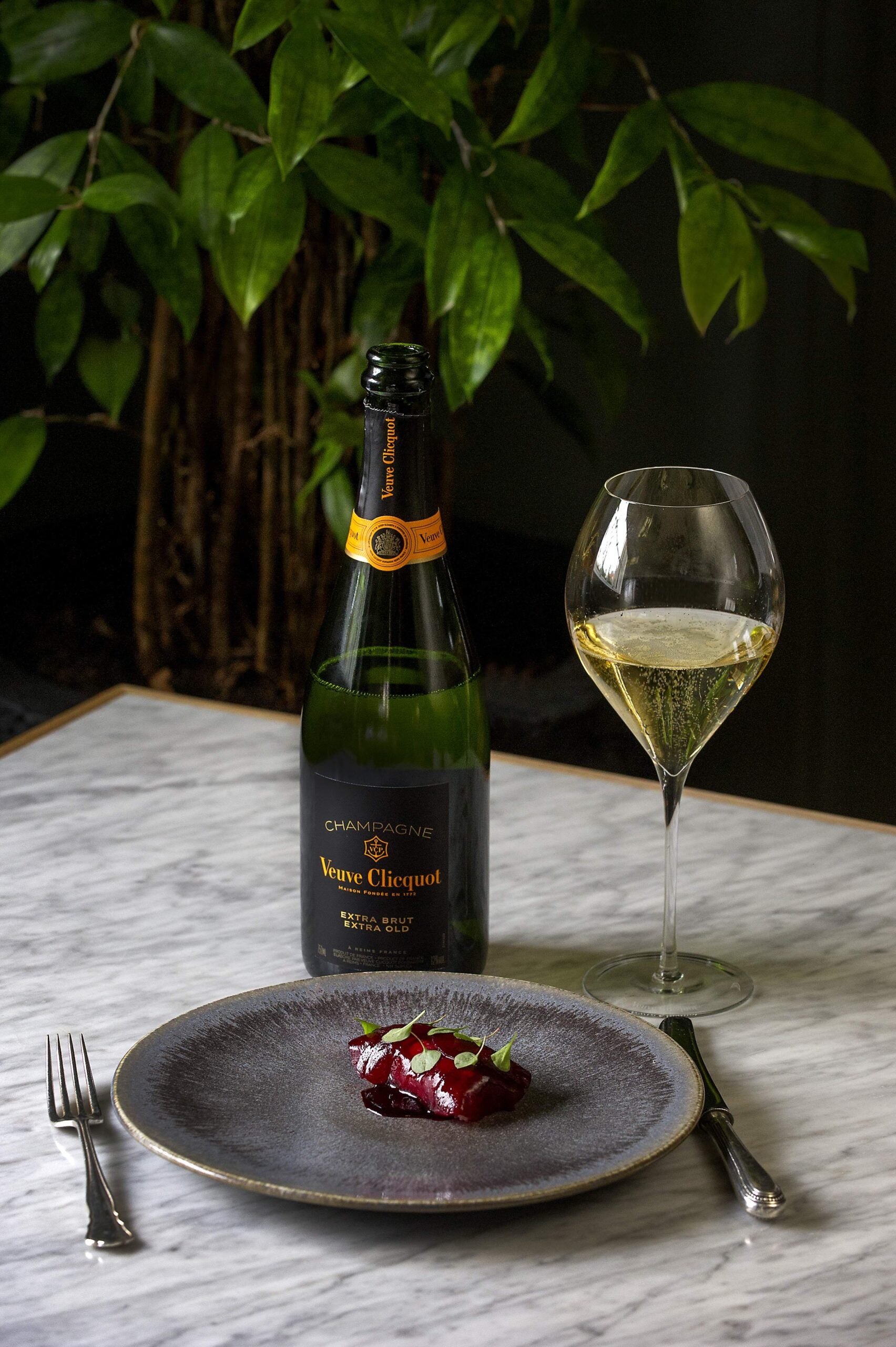 Review: Lee Westcott’s Tasting Menu with Veuve Clicquot at Typing Room