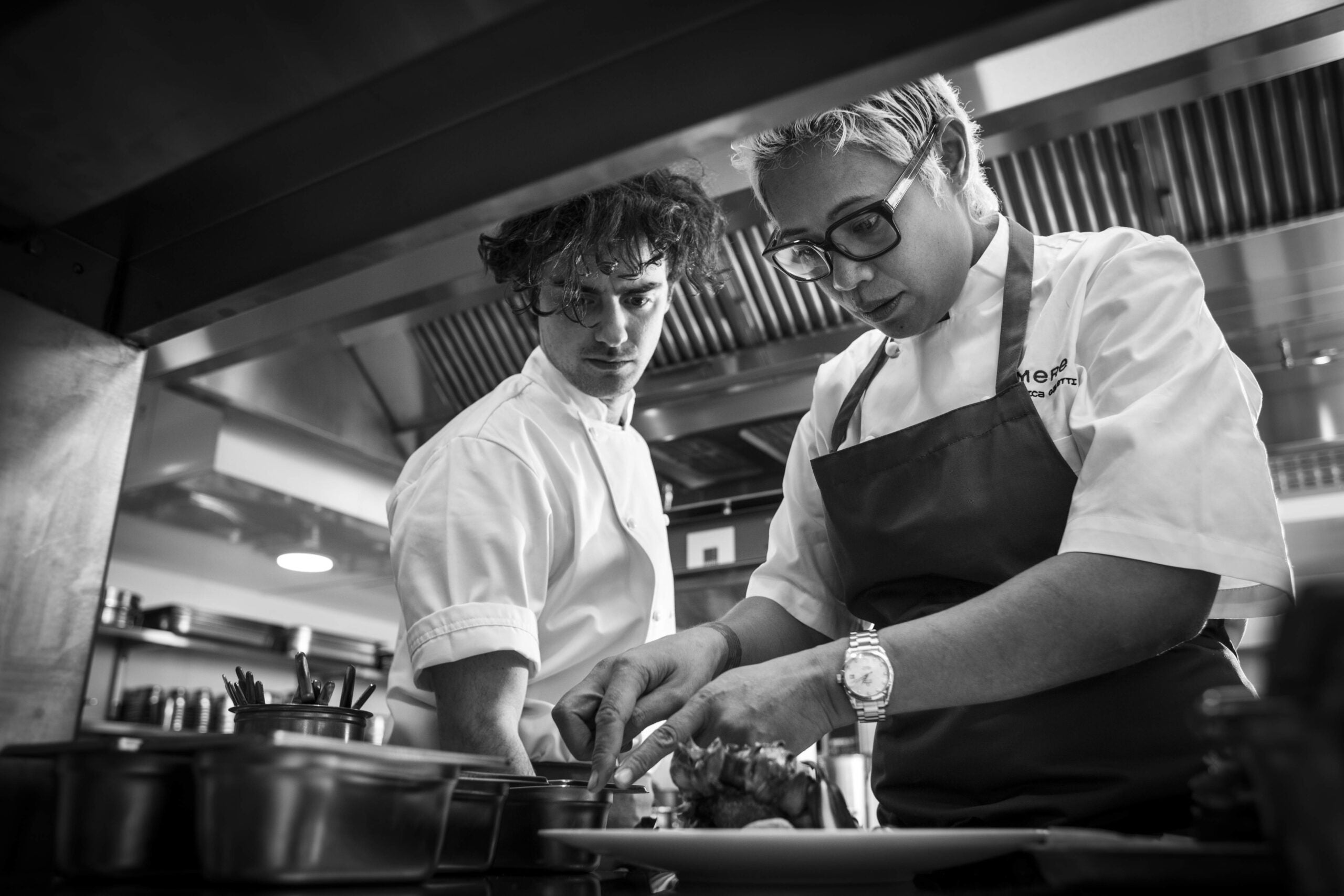 It's the Monica Galetti show at Mere