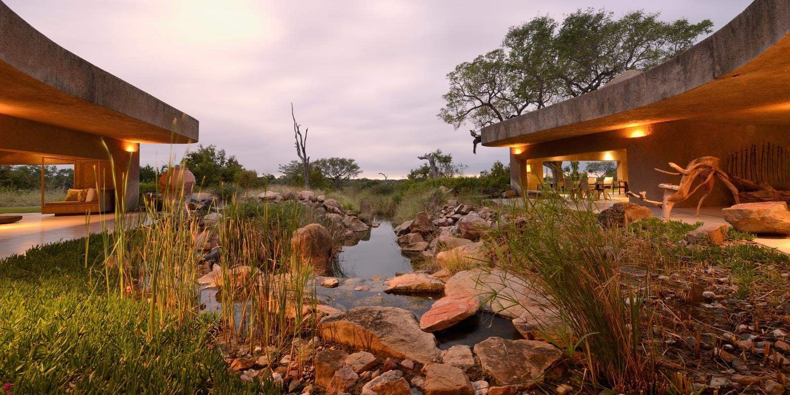 Safari in style at Sabi Sabi's Earth Lodge in South Africa Safari in style at Sabi Sabi's Earth Lodge in South Africa