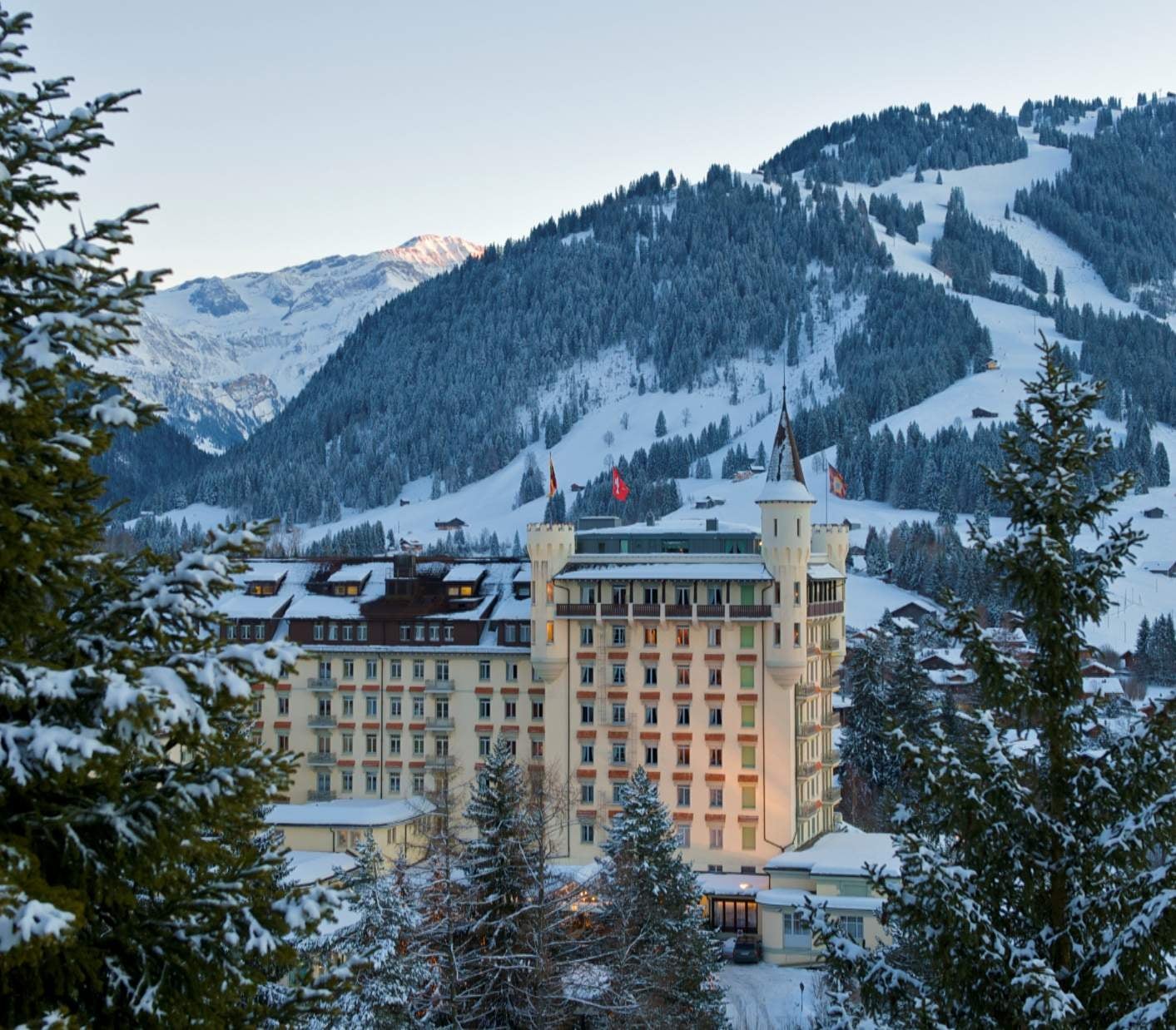 Reaching new heights with Gstaad Palace's heli-safari