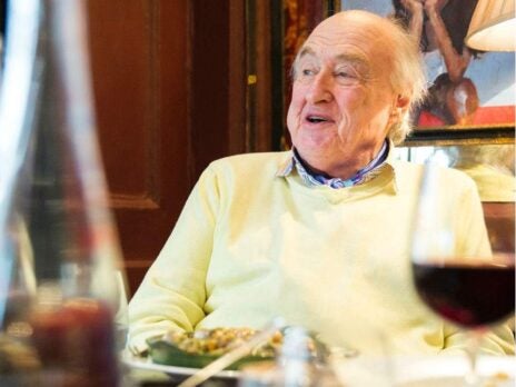 Liquid lunch: Henry Blofeld gets back in the commentary box