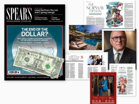 The END of the Dollar? The latest issue of Spear’s is out now