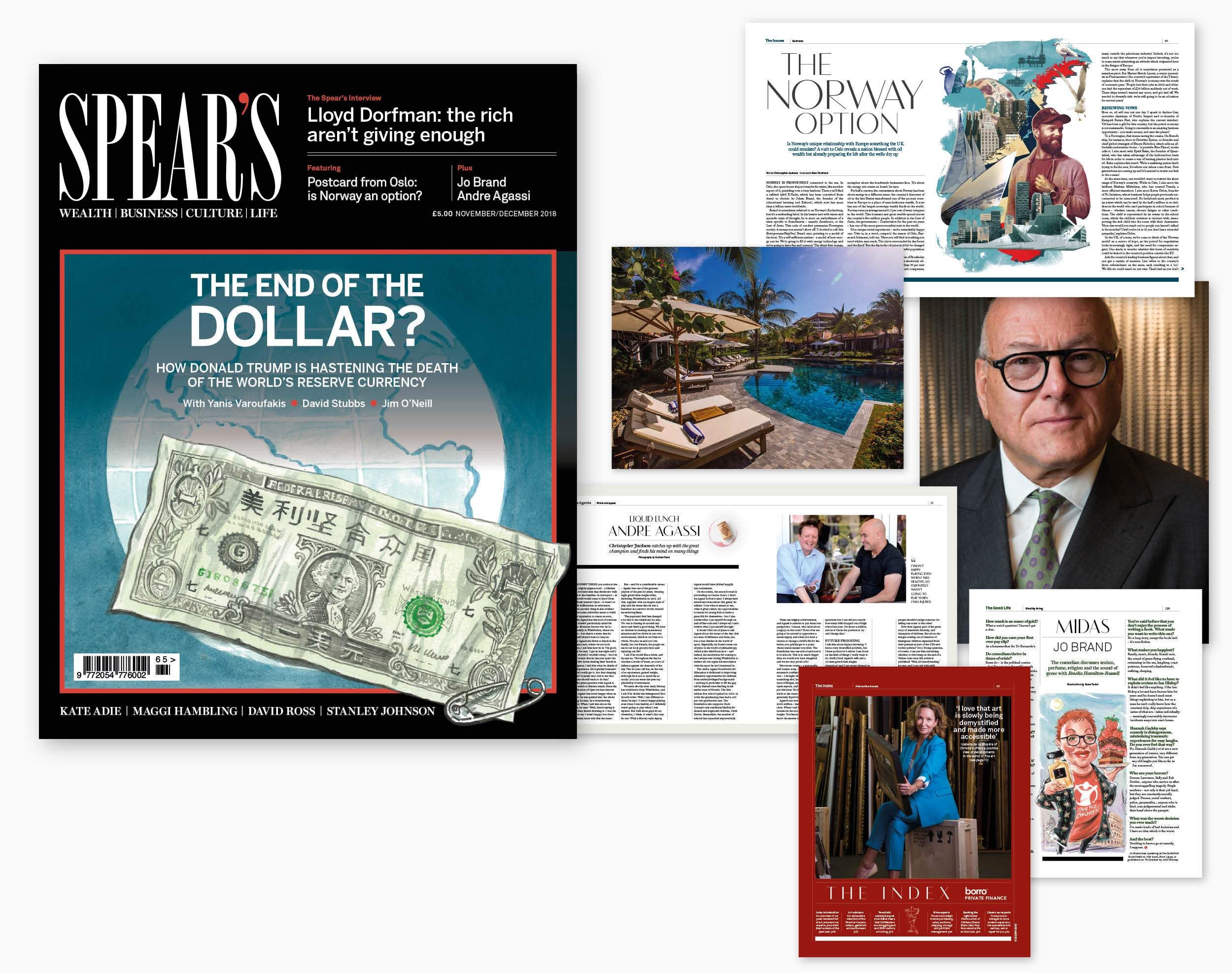 The END of the Dollar? The latest issue of Spear’s is out now The END of the Dollar? The latest issue of Spear’s is out now
