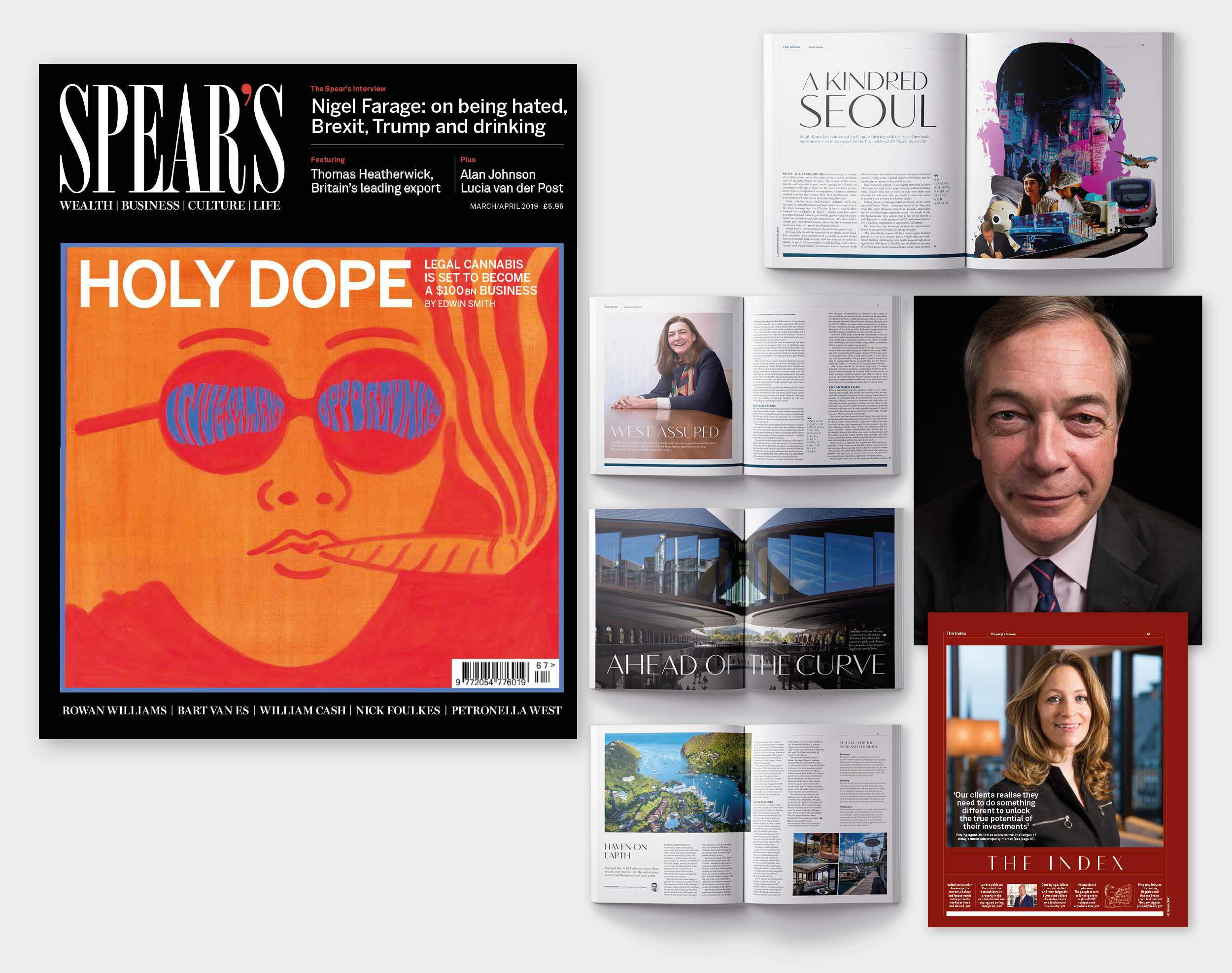 HOLY DOPE - inside the latest issue of Spear's HOLY DOPE - inside the latest issue of Spear's