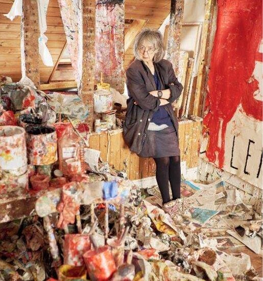 Spear's meets Rose Wylie, art's coolest, most colourful octogenarian who isn't afraid to be brave