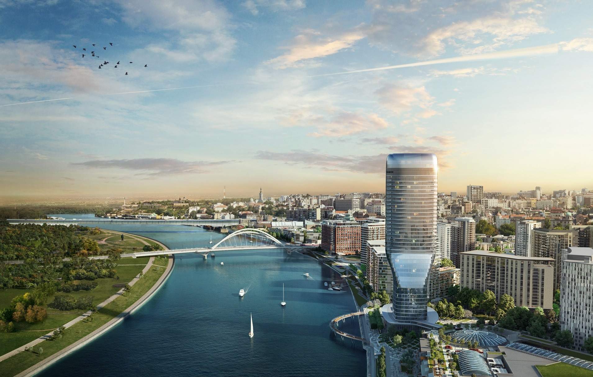 Belgrade Waterfront Q&A: Why Serbia's capital is on a 'rising path'