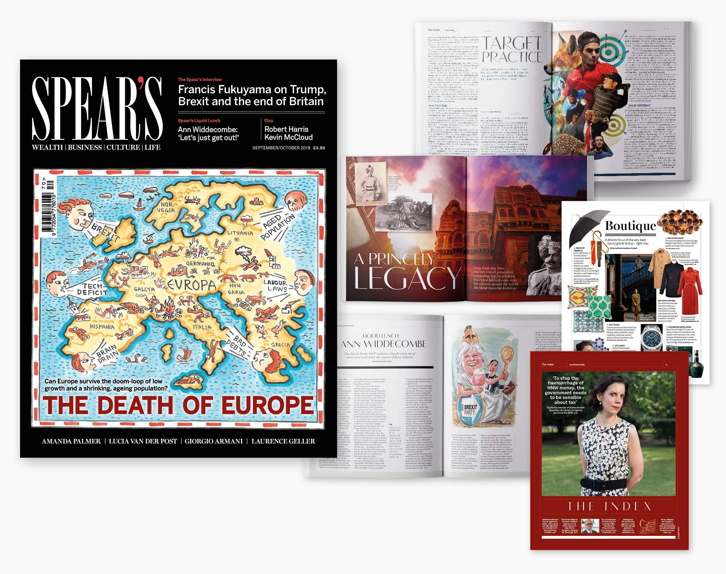 'The death of Europe', Robert Harris, Ann Widdecombe and more - inside the latest issue of Spear's