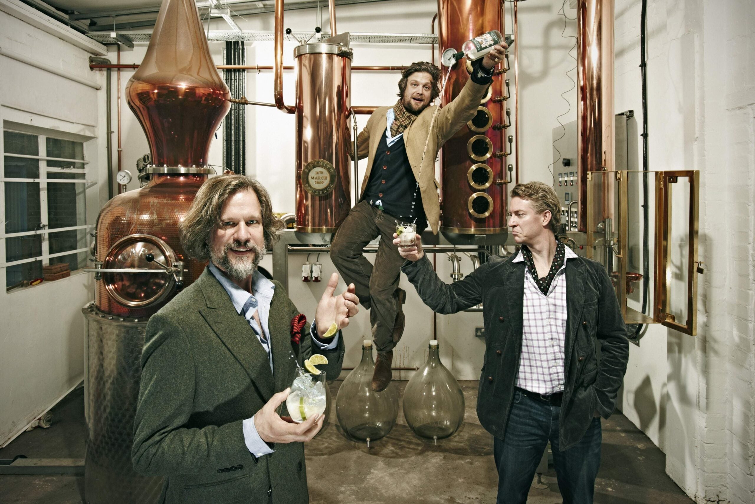 William Sitwell reconnects with Sipsmith's gin masters, a decade later