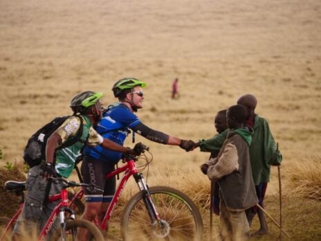 UK Africa travel industry takes to two wheels to protect African rangers & wildlife