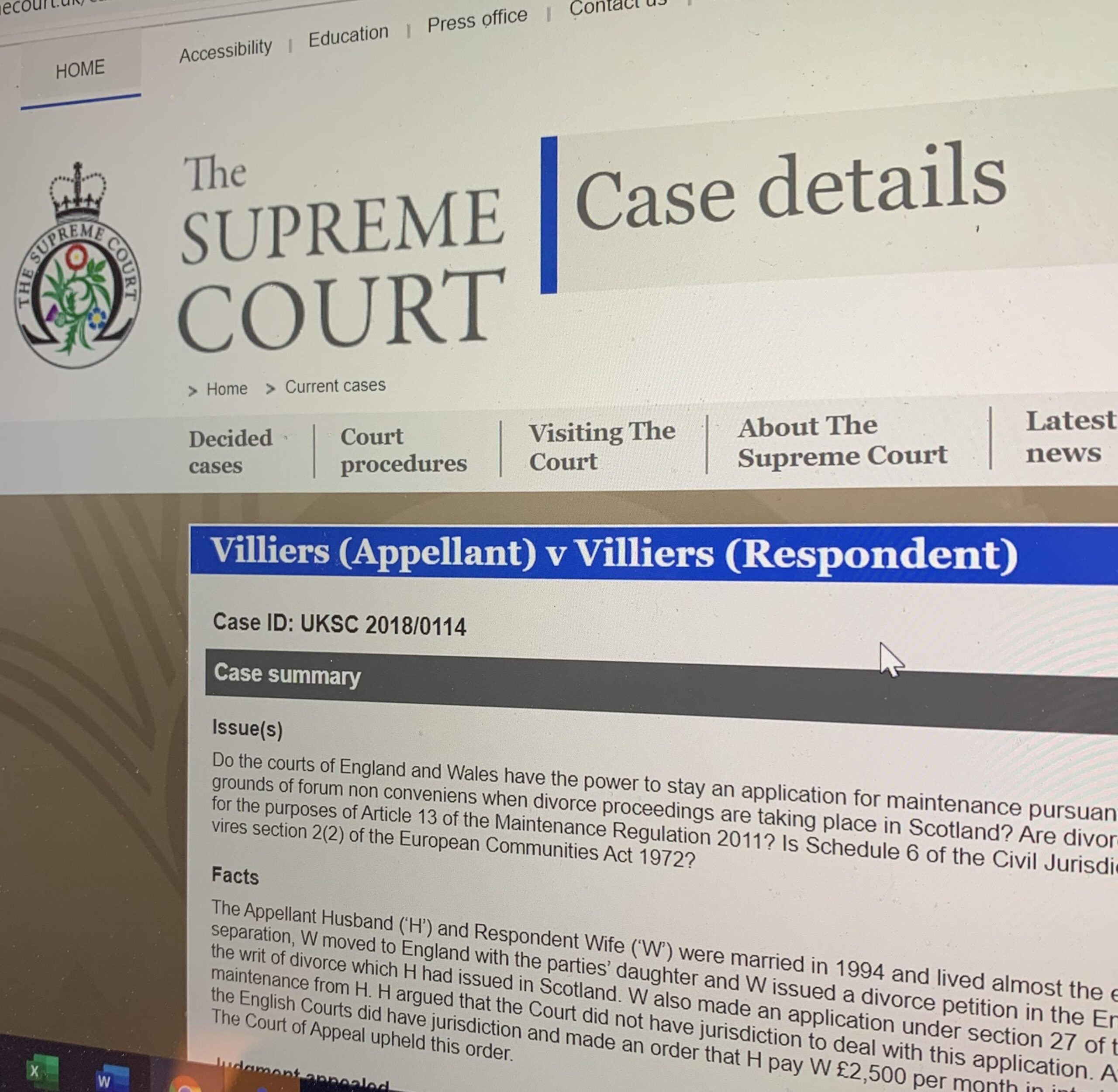  A license for ‘divorce tourism’?