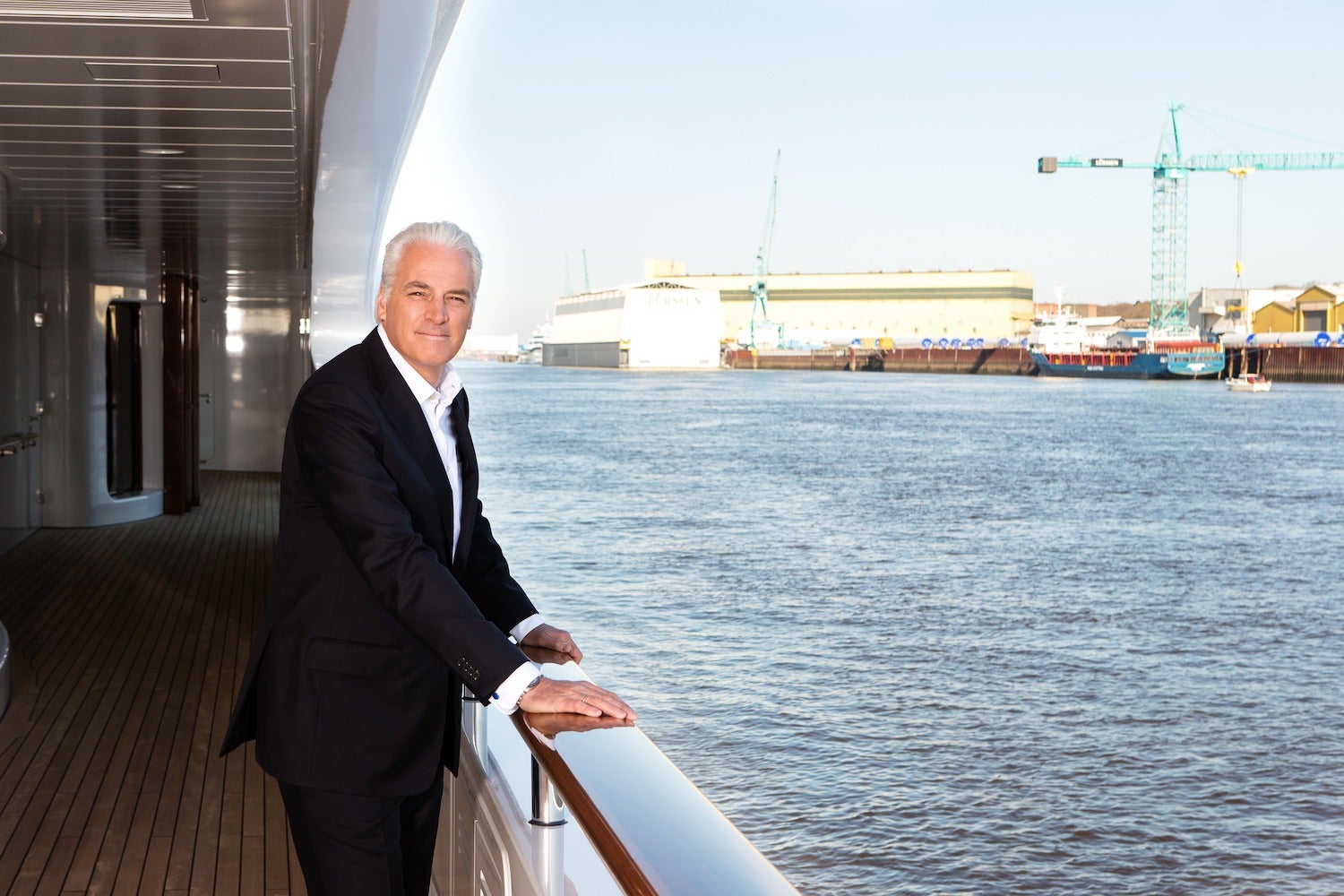 Peter Lürssen on building a luxury superyacht brand and support for ocean charity BLUE