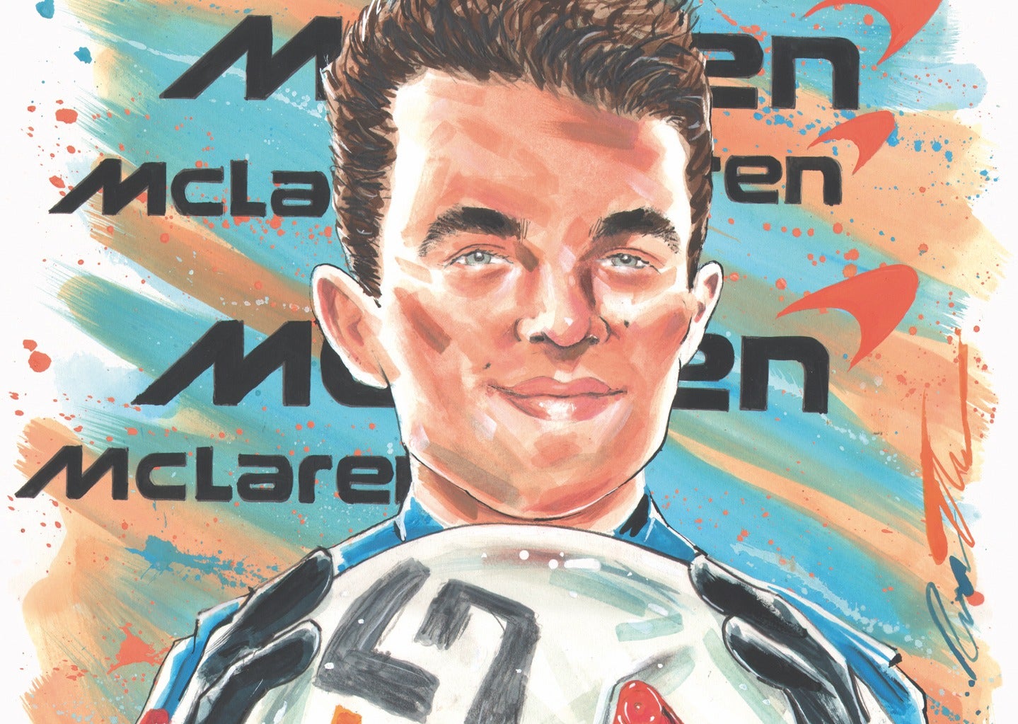 Rising Formula One star Lando Norris on his first pay cheque, his inspirational father, and what drives him Rising Formula One star Lando Norris on his first pay cheque, his inspirational father, and what drives him