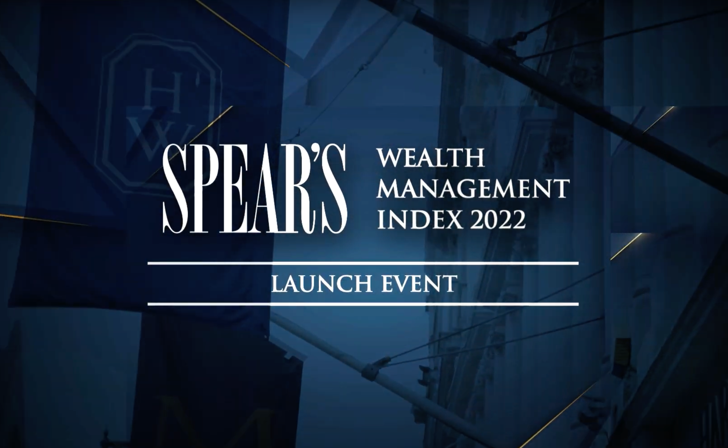 The 2022 Spear's Wealth Management Index launched at TASAKI