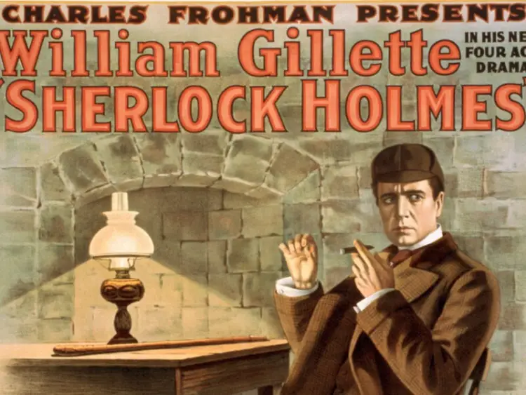 An advert for sherlock Holmes