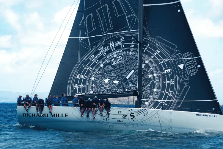 richard mille boat sailing st barths