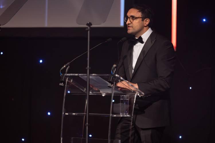 Ajaz Ahmed was the winner of the Impact Award at the 2022 Spear's Awards