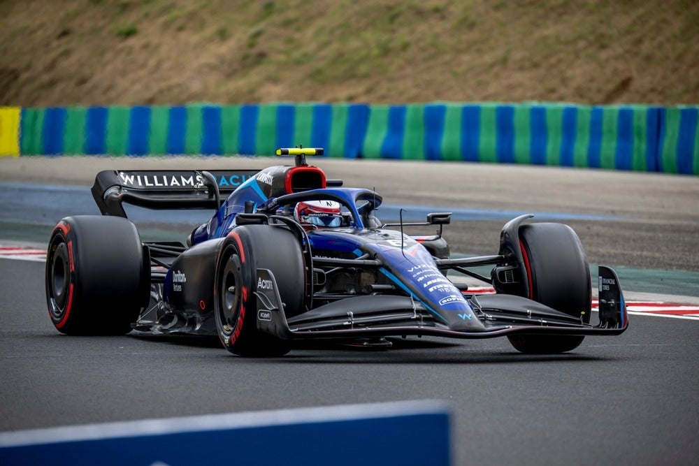 Nicholas Latifi, from Canada competes for Williams Racing