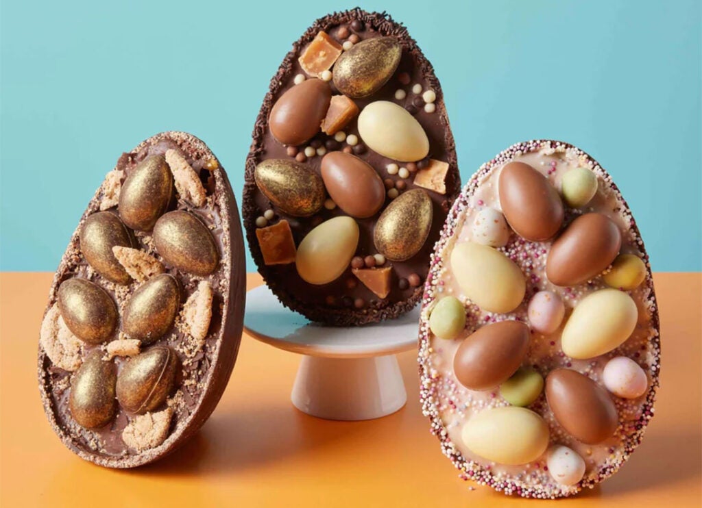 The Chocolate Easter Egg Trio by Cutter & Squidge