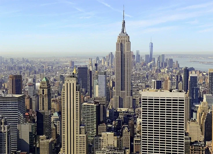 Manhattan skyline in daytime