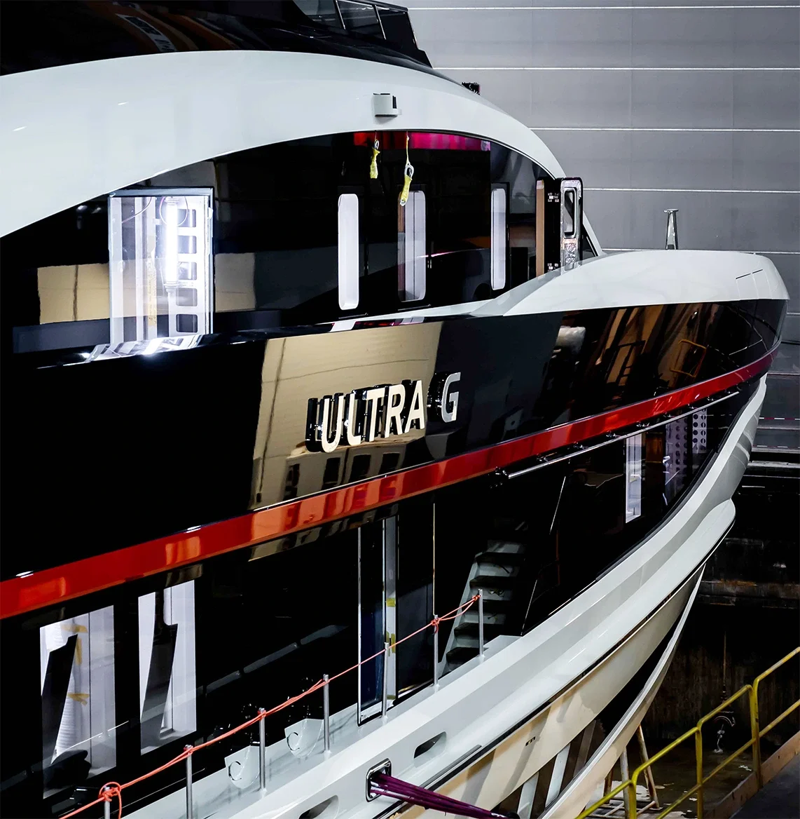 New superyacht Ultra G is speedy, powerful - and dog-friendly