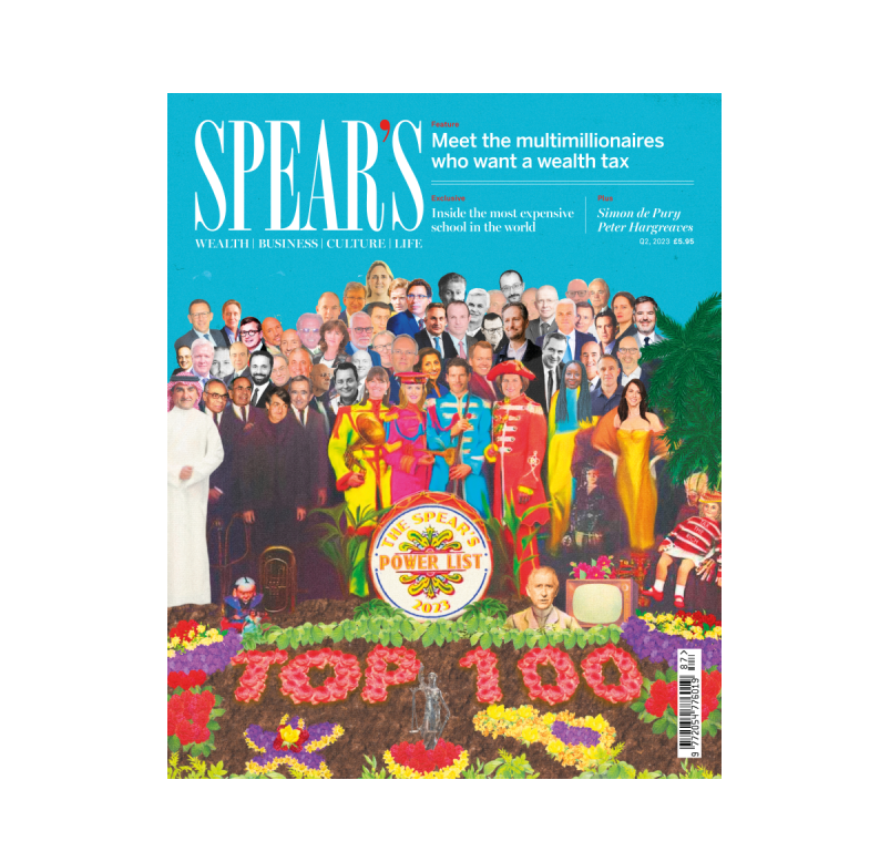 Issue 87 of Spear's Magazine / Image: Heather Landis