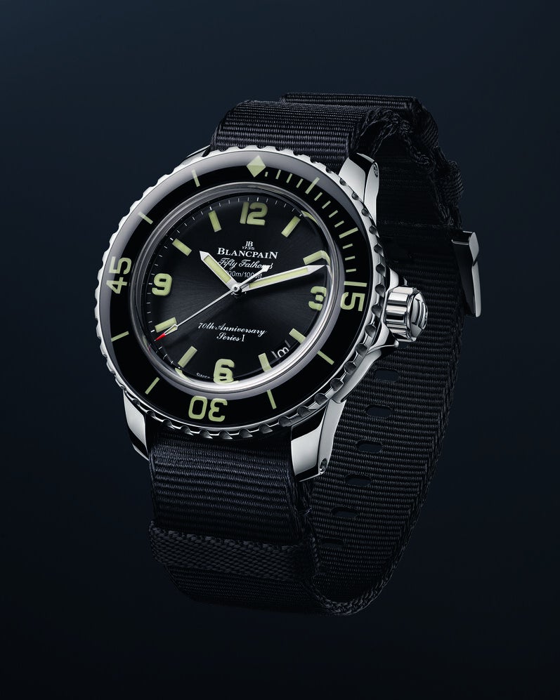The evolution of Blancpain's Fifty Fathoms dive watch