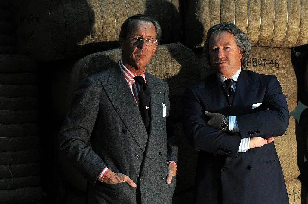 succession stealth wealth: Sergio and Pier Luigi Loro Piana