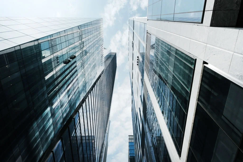 Newly constructed buildings in Hudson Yards in Manhattan, with many luxury residences and office space