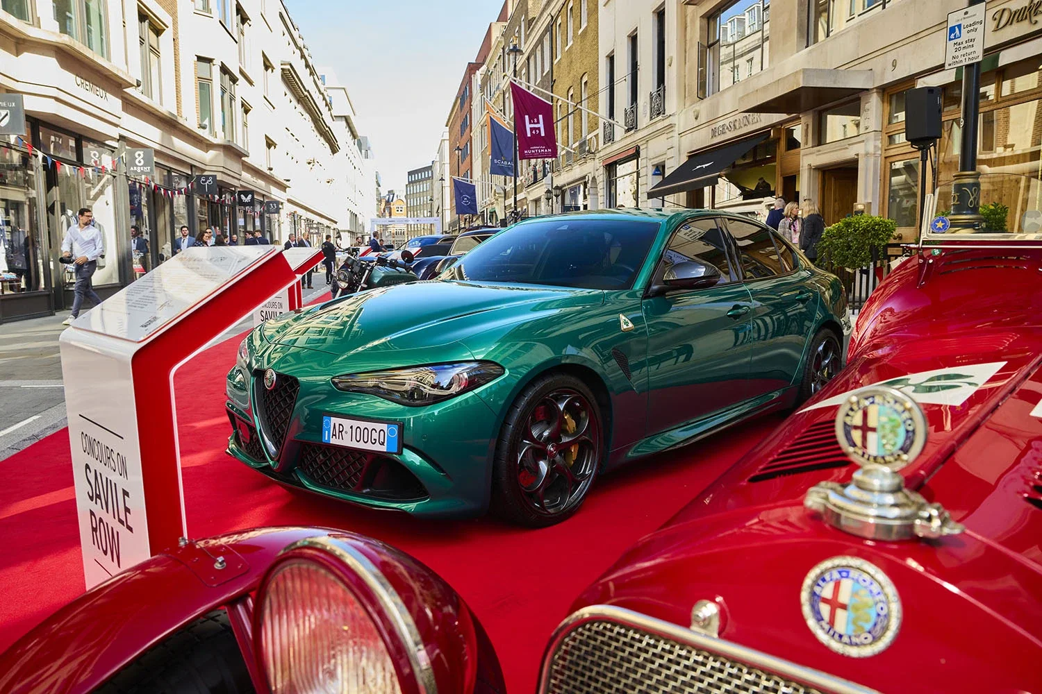 Revving up in style: Concours on London’s Savile Row returns for 2023