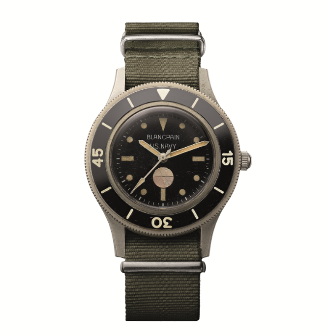 The evolution of the Blancpain Fifty Fathoms dive watch