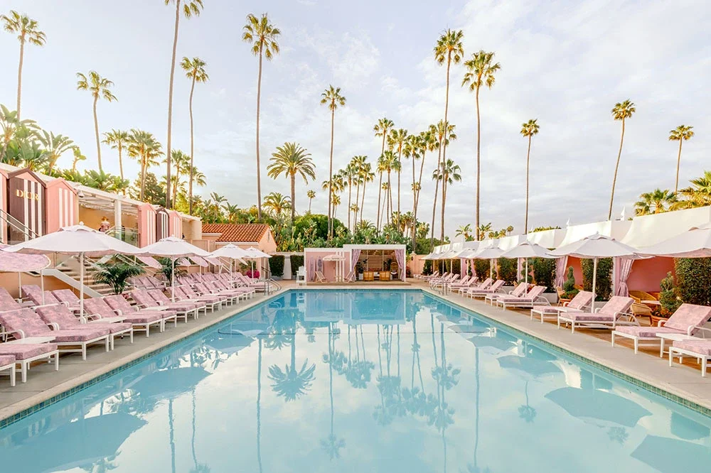 Dior Transforms Beverly Hills Hotel Into A Pink Paradise - Spear's