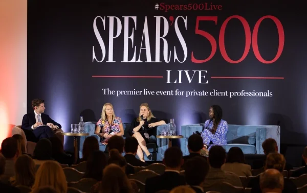 Spear's 500 Live Stephanie Brobbey Julia Davies Alexandra Loydon St James's Place