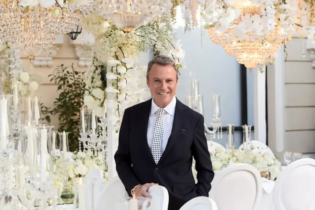Luxury wedding planner, Colin Cowie. Image Courtesy of Colin Cowie