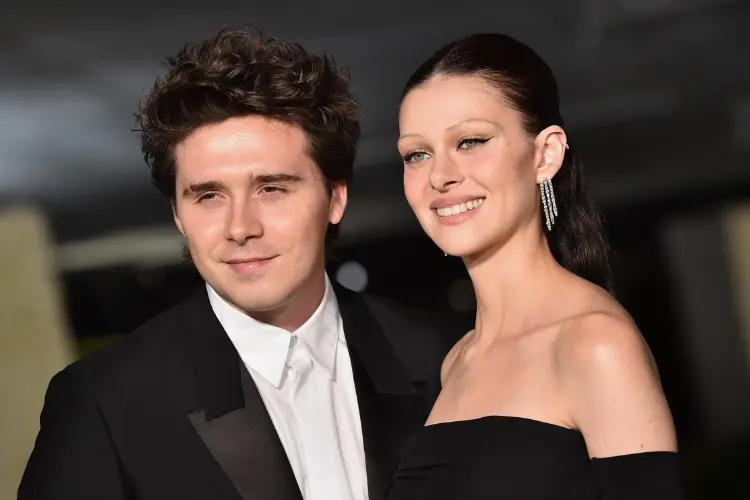 Brooklyn Beckham and Nicole Peltz at the Academy Awards