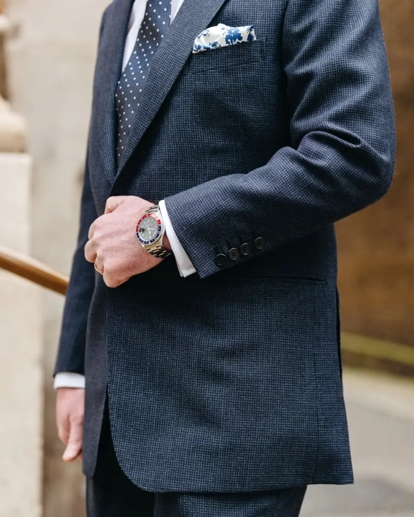 Made-to-measure suits: Richard Anderson